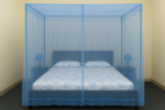 Mosquito Net 6’*7′ feet King size Sky Color - Image 3
