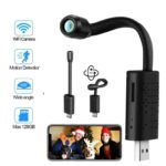 MINI Wifi IP USB CAMERA V380 Wireless Surveillance Camera HD USB Portable Home Small Camera - Image 5