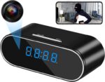 4k wifi spy table clock ip camera Wifi Table Clock Video Camera 1080p HD - Image 2